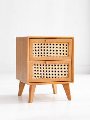 Alba Rattan Nightstand