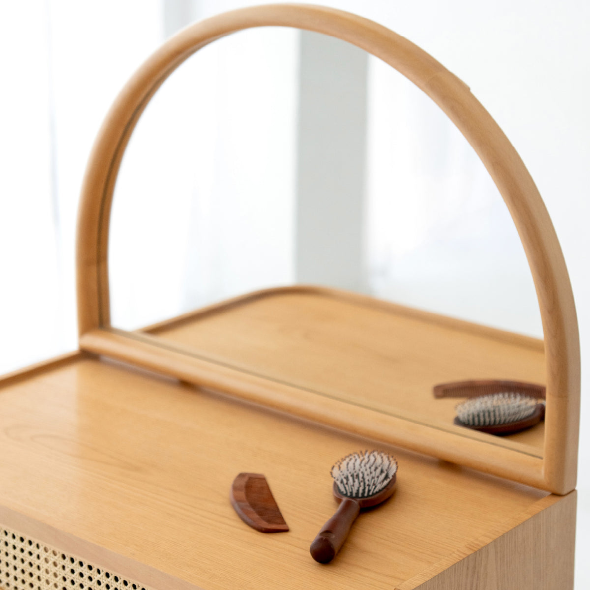 Bali Rattan Dressing Table