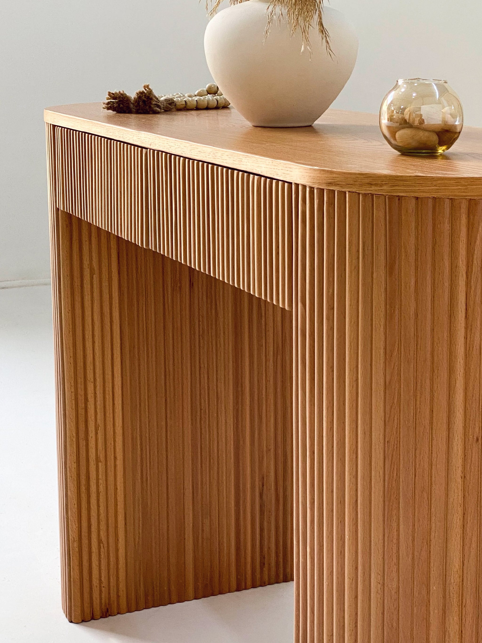 Fluted Console