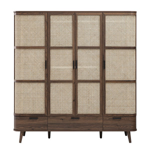Tivra 4-Door Wardrobe