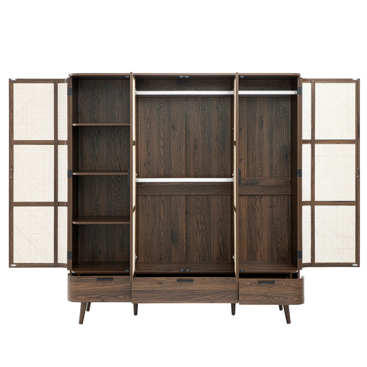 Tivra 4-Door Wardrobe