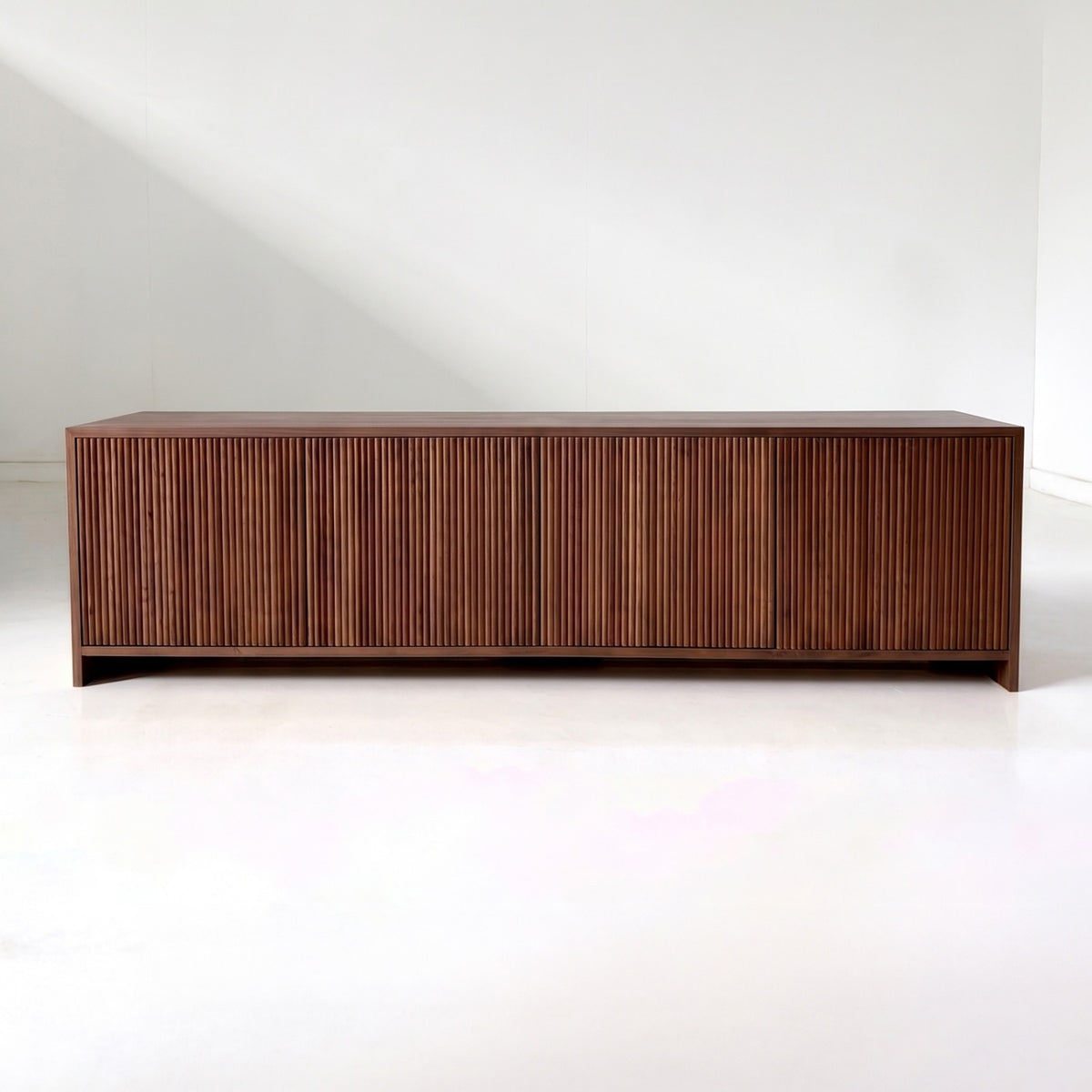 Fluted TV Unit
