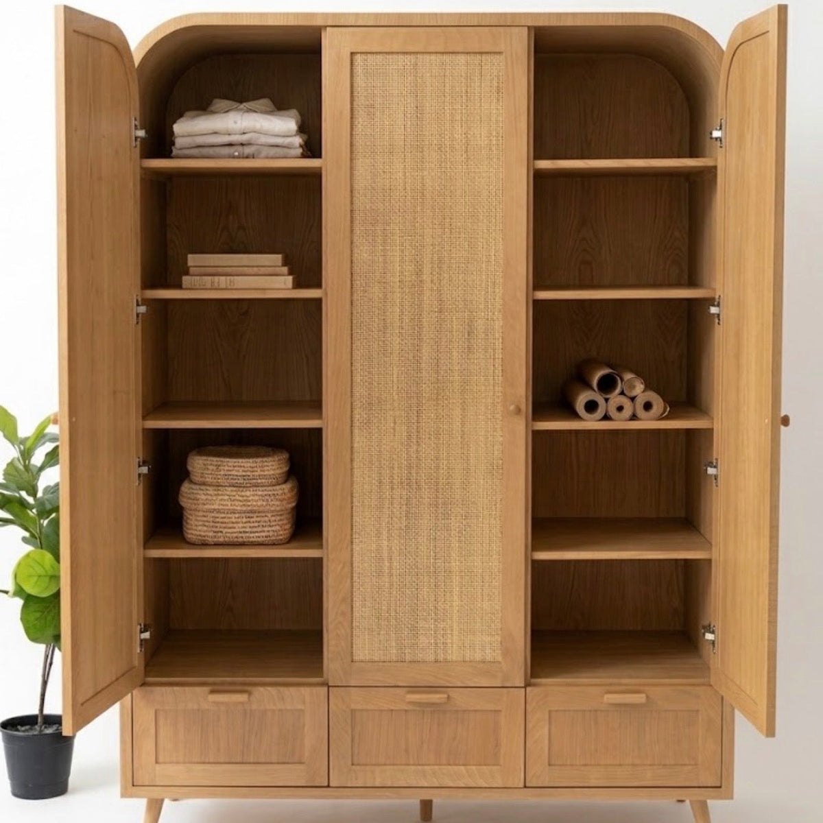 Aveline Triple Wardrobe