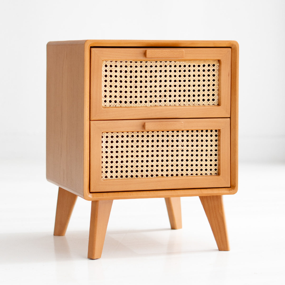 Alba Rattan Nightstand