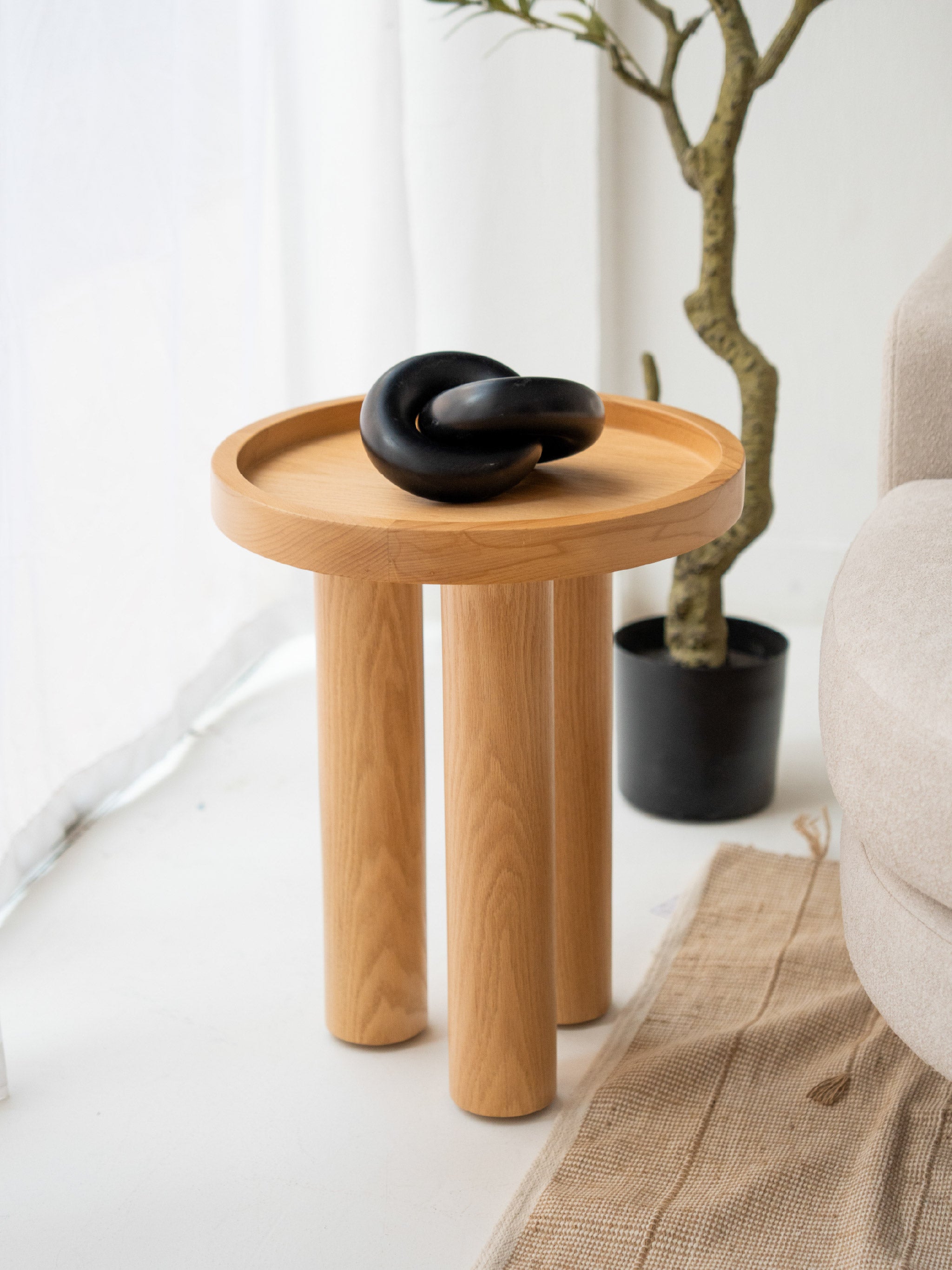 Delta Round Side Table