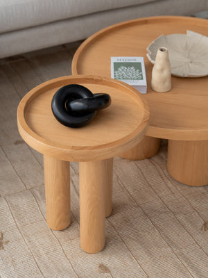 Delta Round Side Table