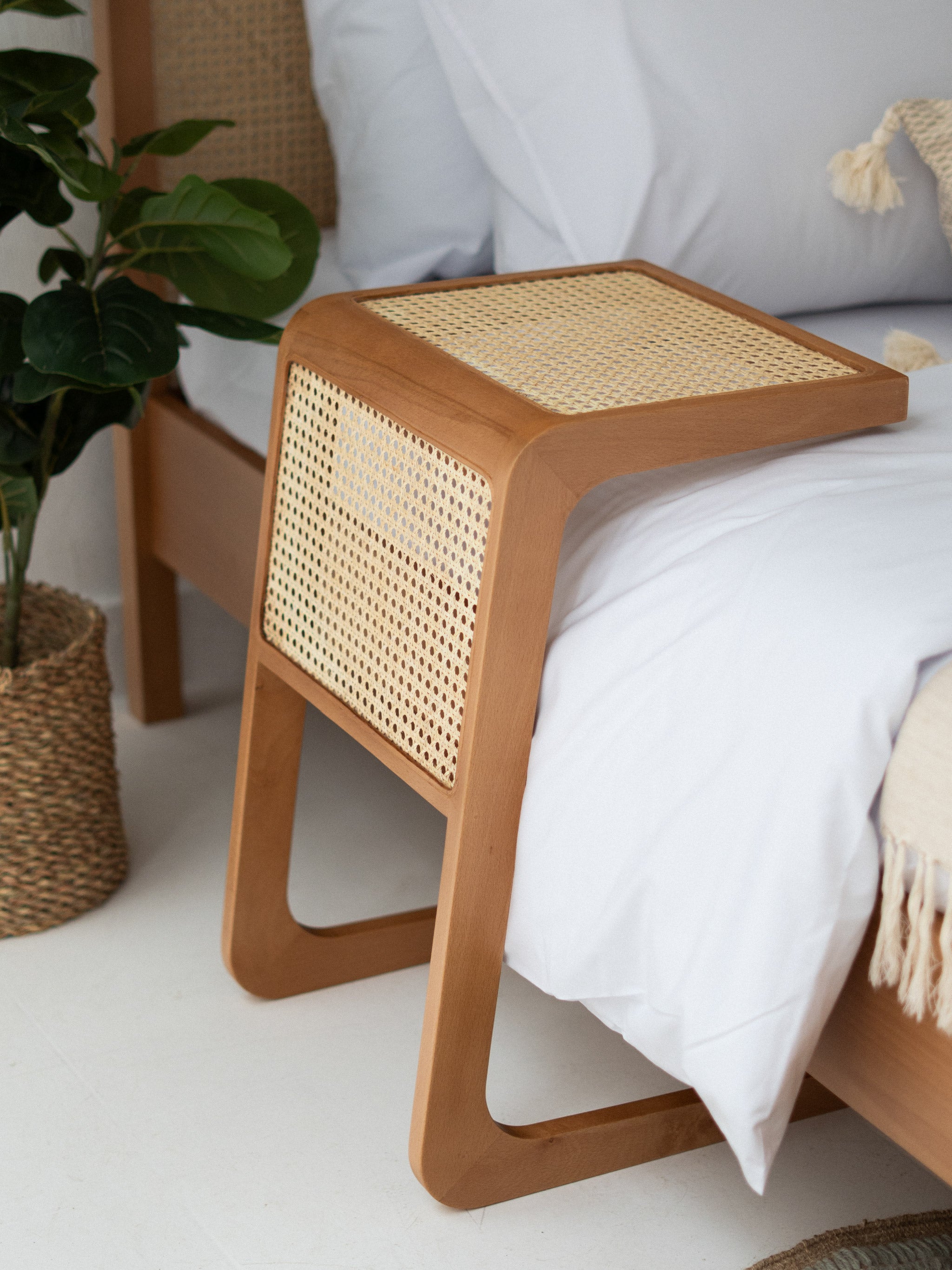 Enzo Rattan Side Table