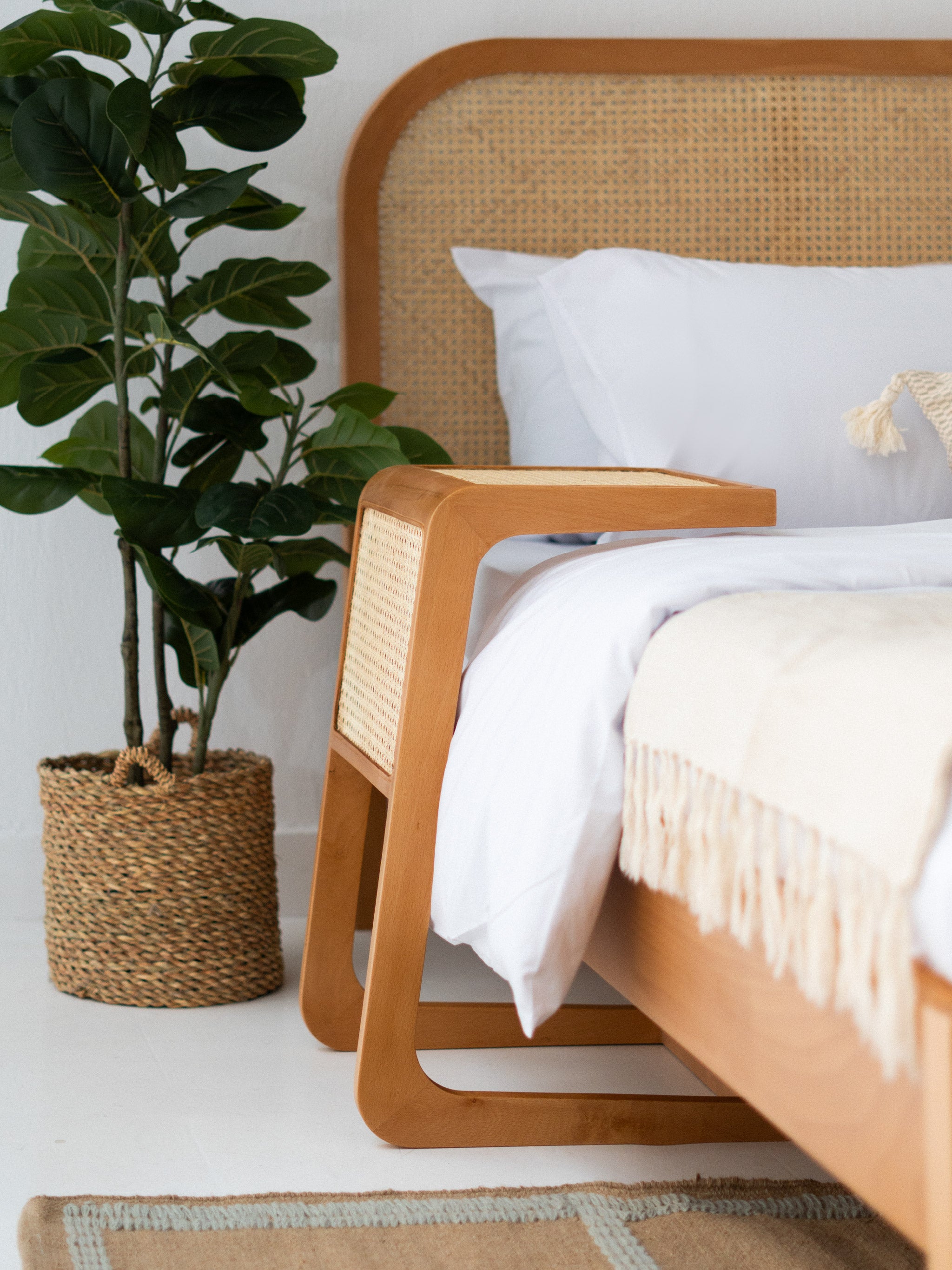 Enzo Rattan Side Table