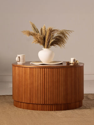 Fluted Coffee Table