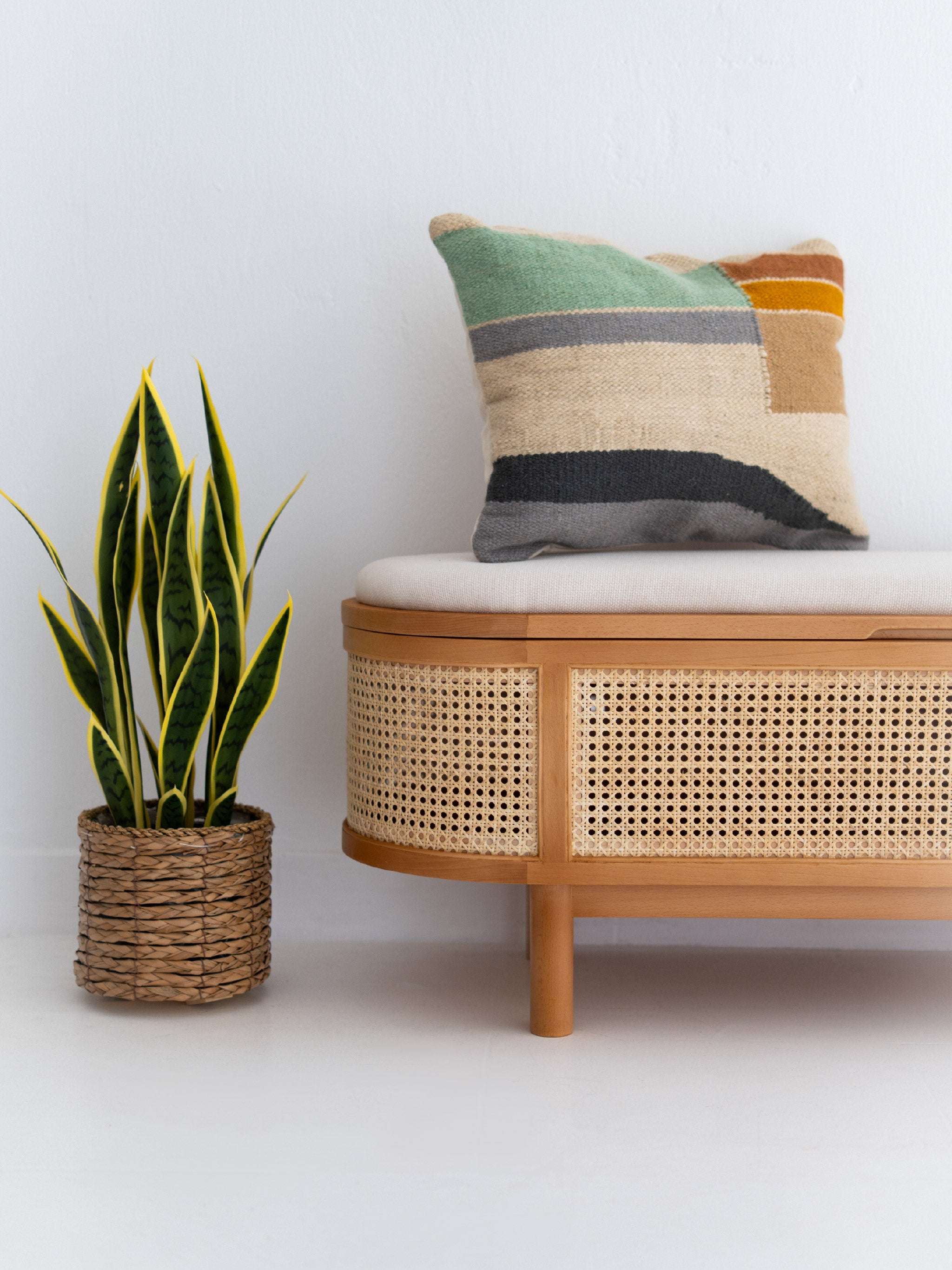 Kouva Rattan Storage Bench