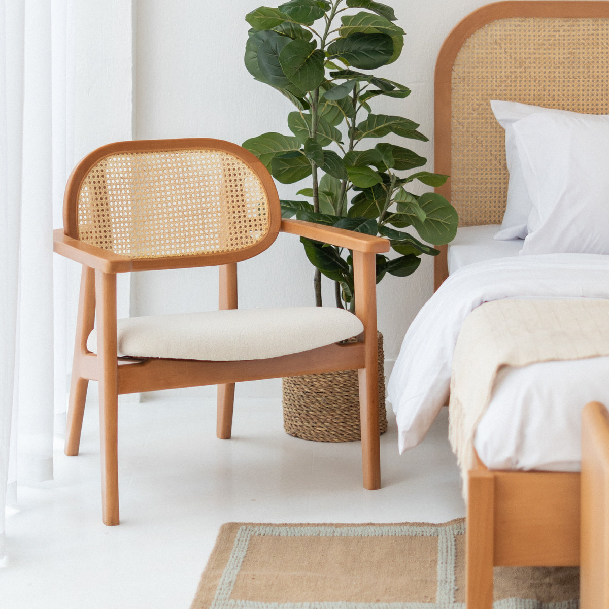 Pablo Rattan Armchair