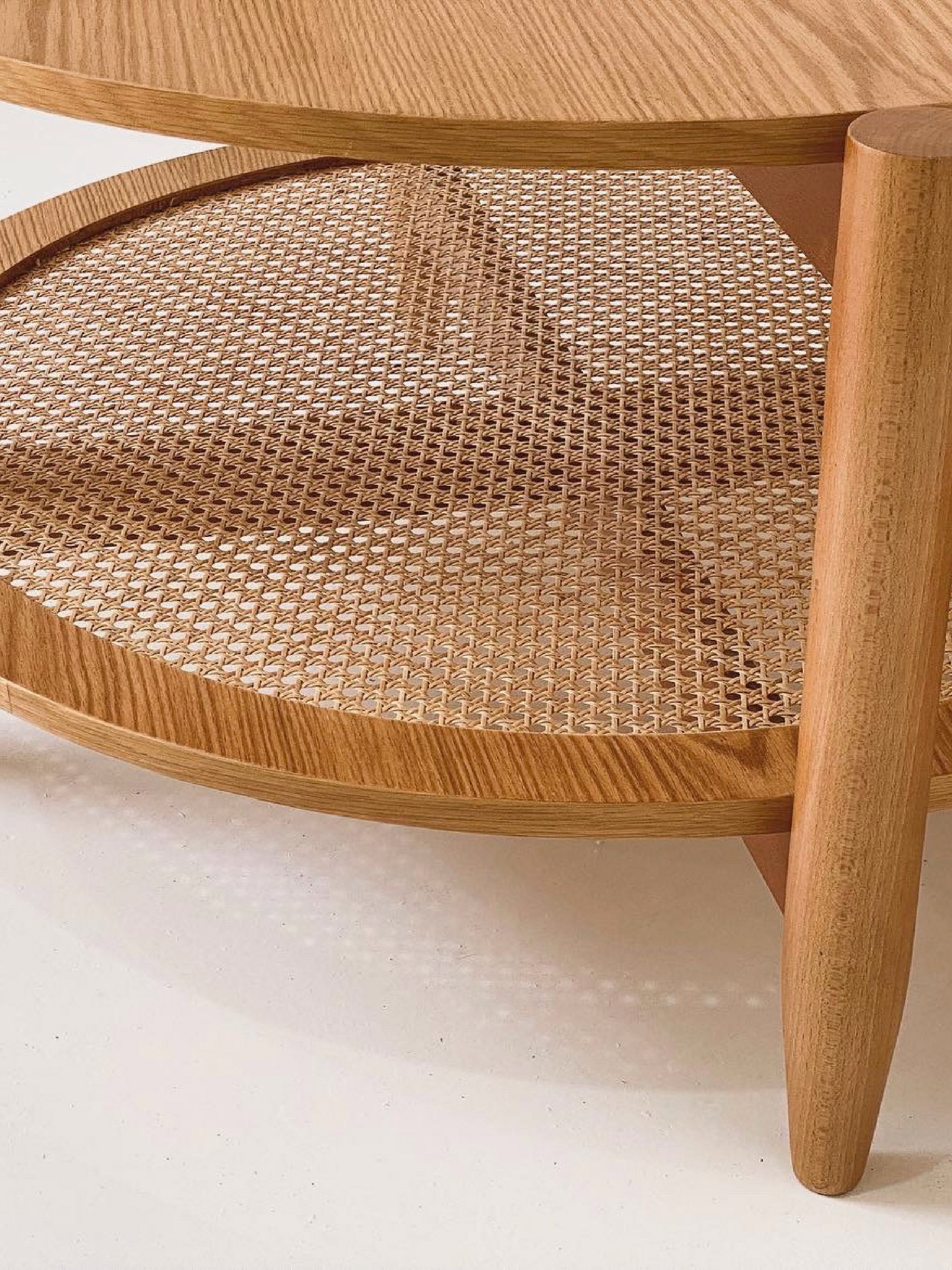 Rattan Round Coffee Table