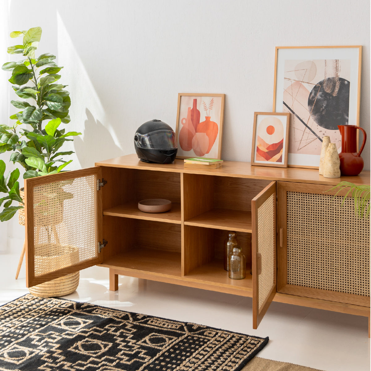 Flores Rattan Buffet