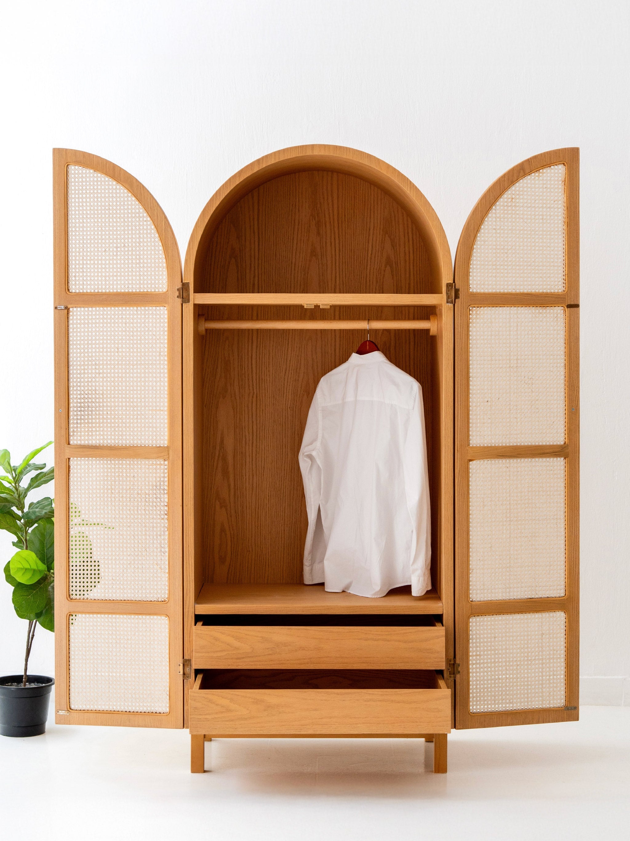 Sunshine Arched Wardrobe