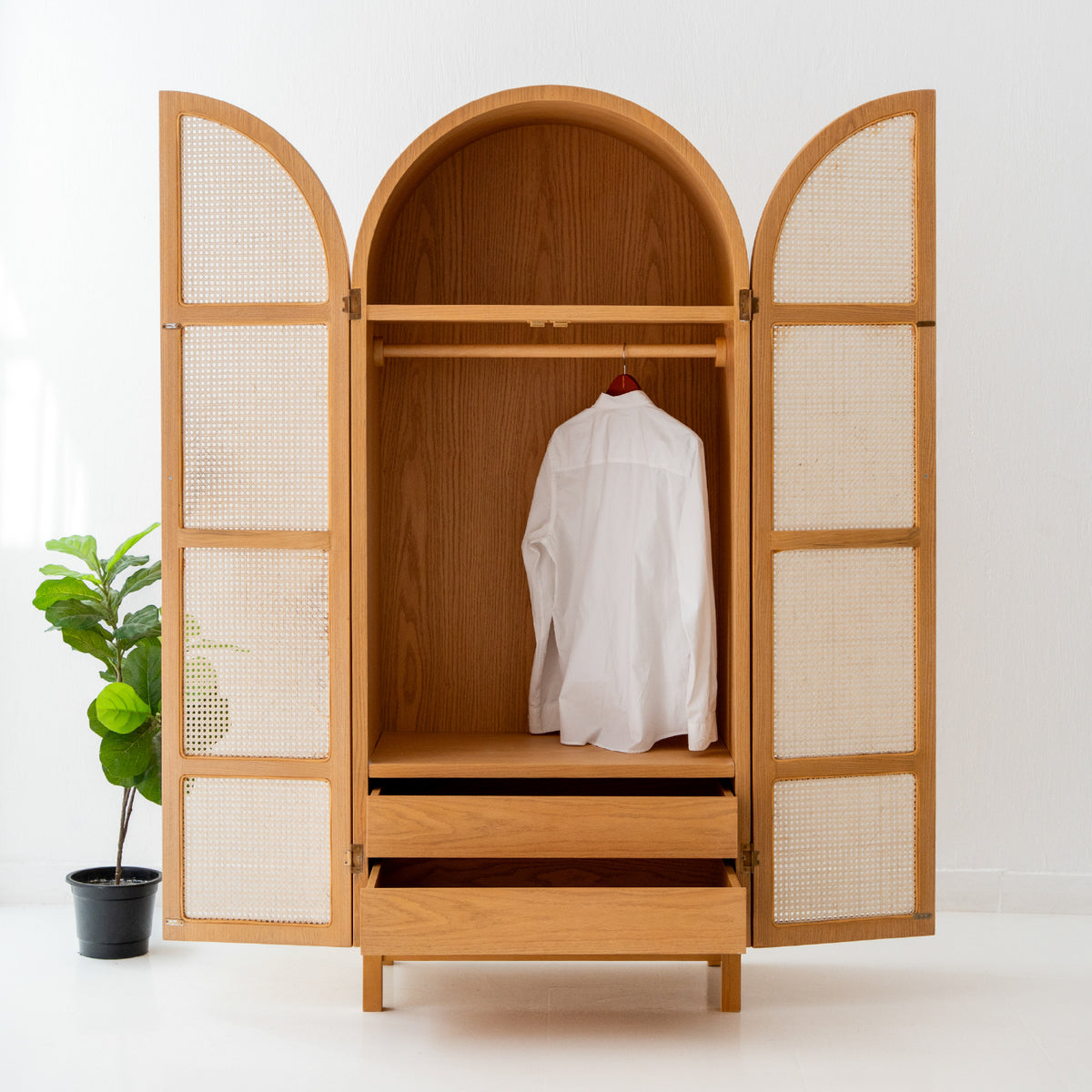 Sunshine Arched Wardrobe