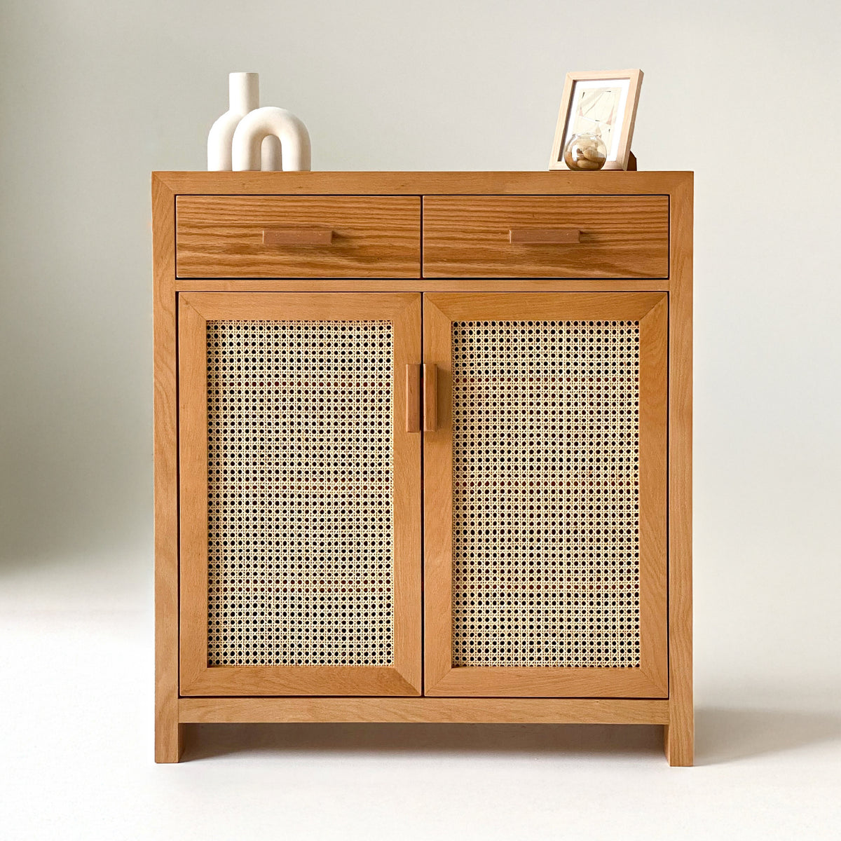 Alina Rattan Shoe Storage