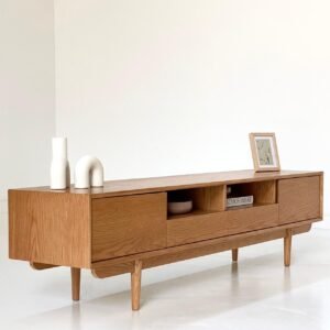 Oak TV Unit1