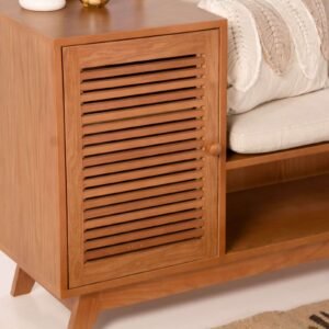 Slatted Shoe Storage Bench4