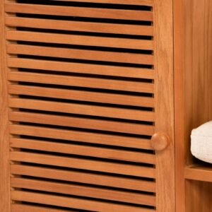 Slatted Shoe Storage Bench5