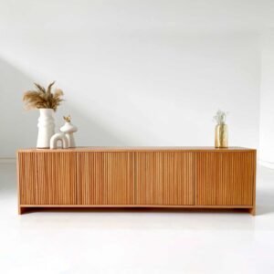 Fluted TV Unit1