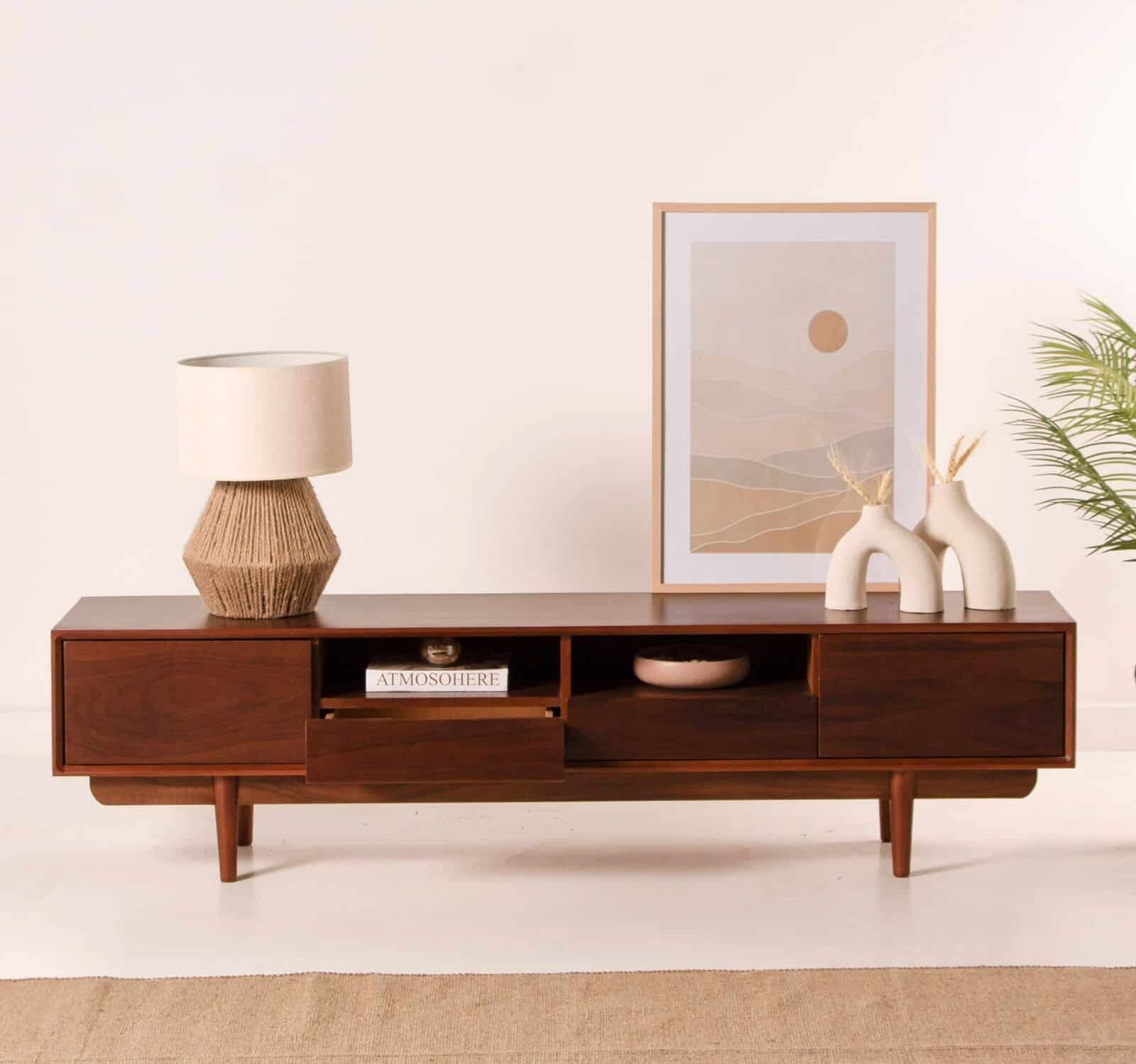 Linza Walnut TV Unit