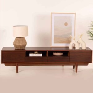 Walnut TV Unit2