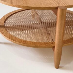 Rattan Round Coffee Side Table6