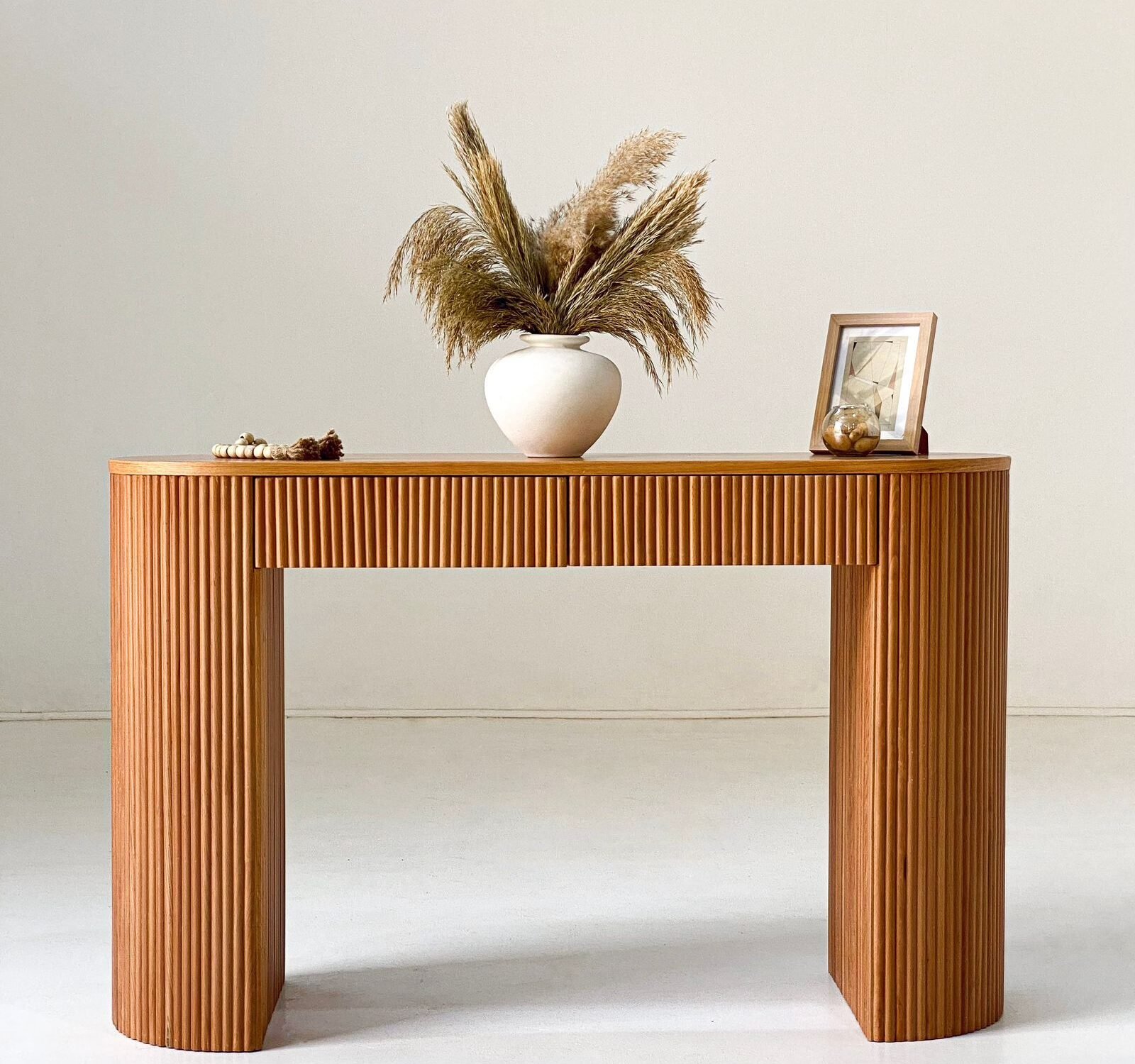 Fluted Console