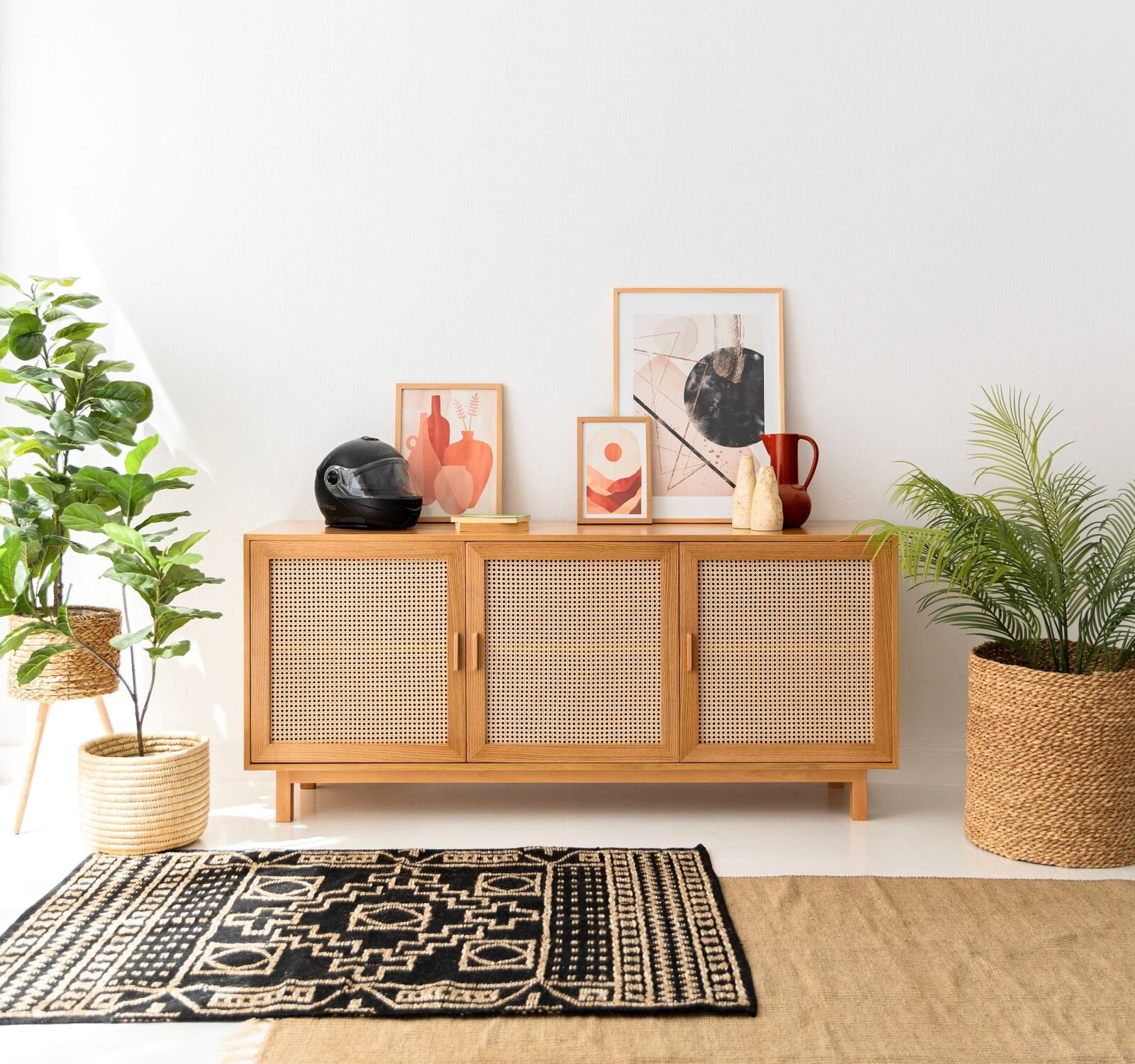 Flores Rattan Buffet