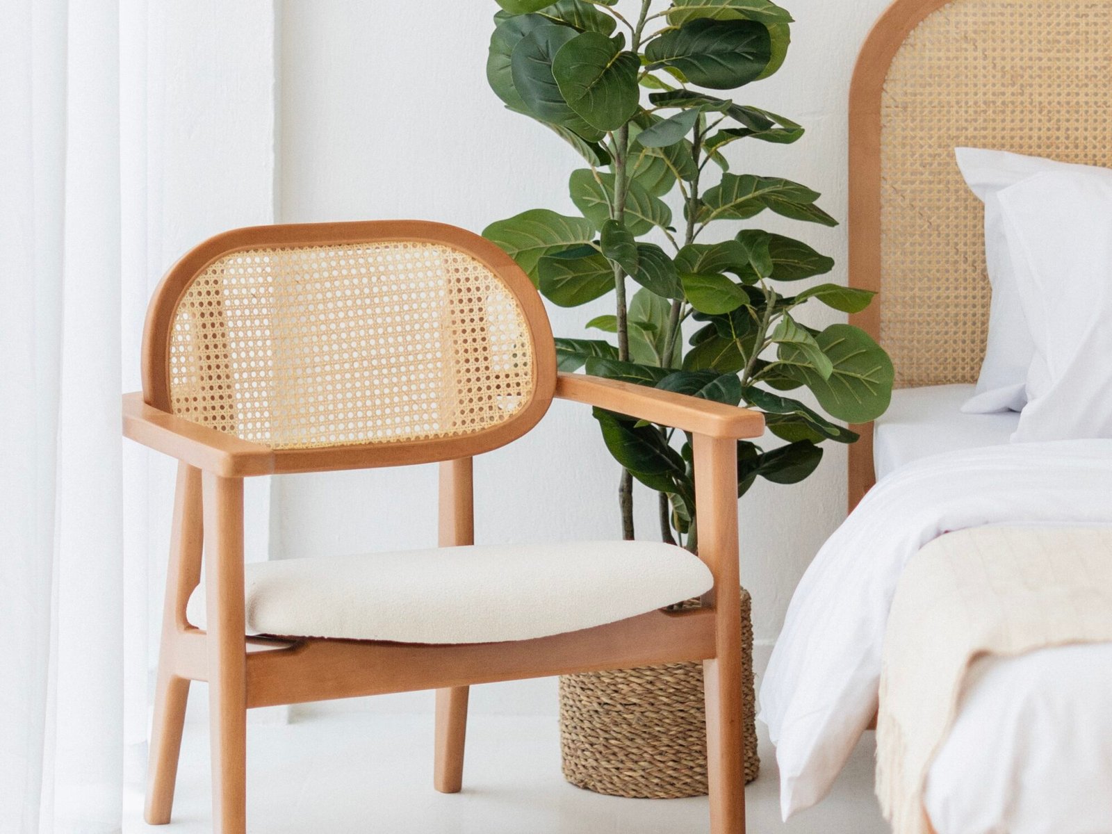 Pablo Rattan Arm Chair