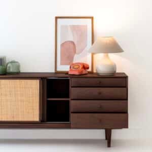 Roma Walnut Buffet - Image 2